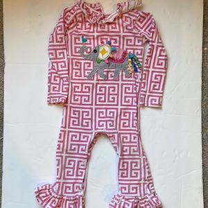 MudPie Elephant One Piece